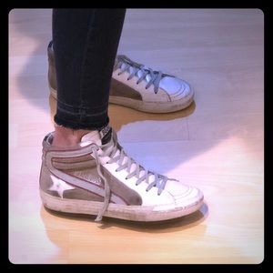 Golden Goose Deluxe Brand High Top Sneakers